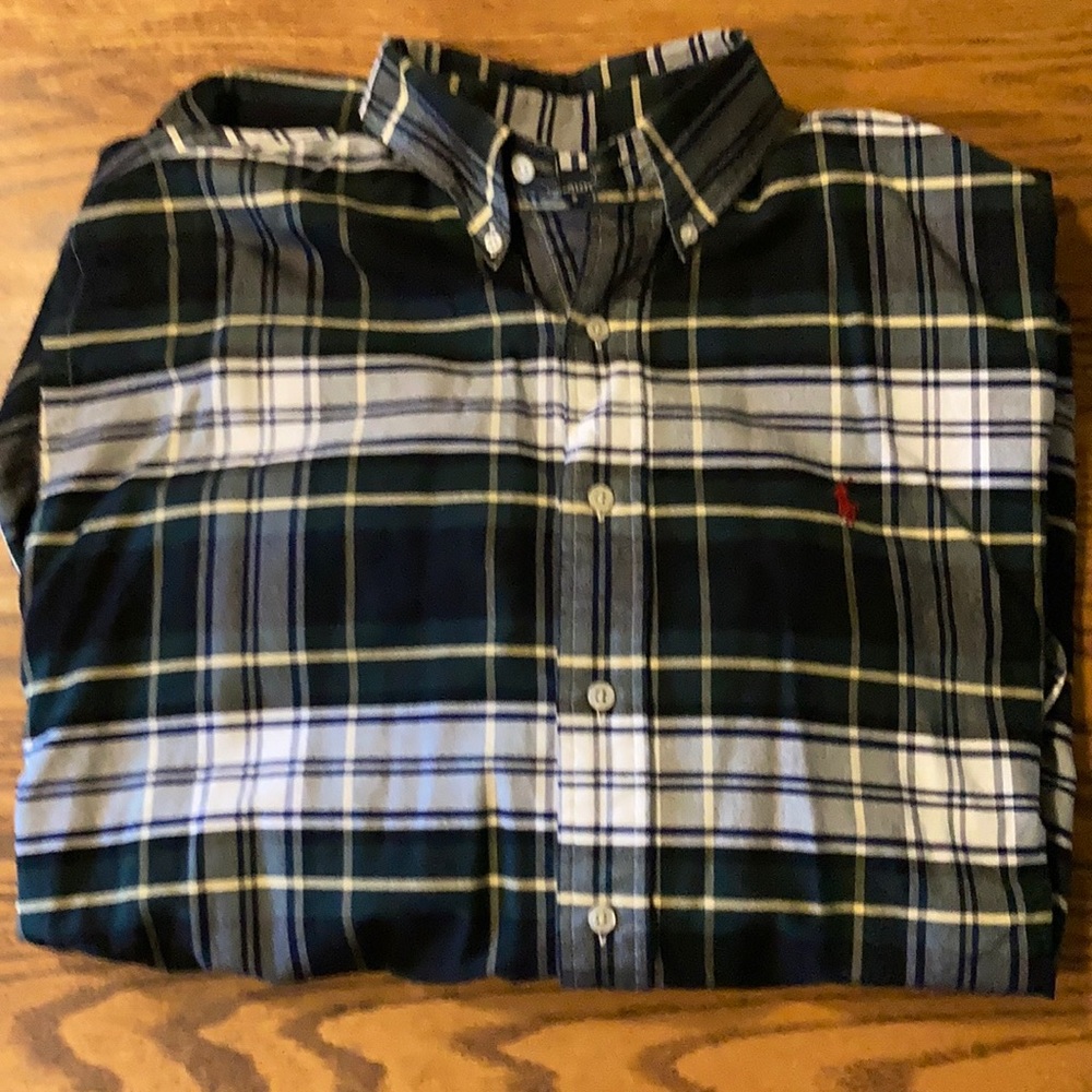 Polo Ralph Lauren Classic long sleeve plaid shirt